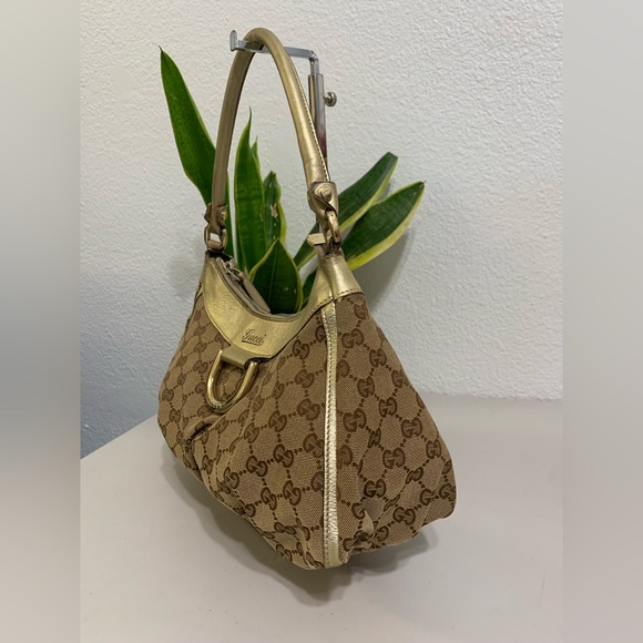 💕👜 GUCCI Monogram Hobo Bag - Picture 3 of 14